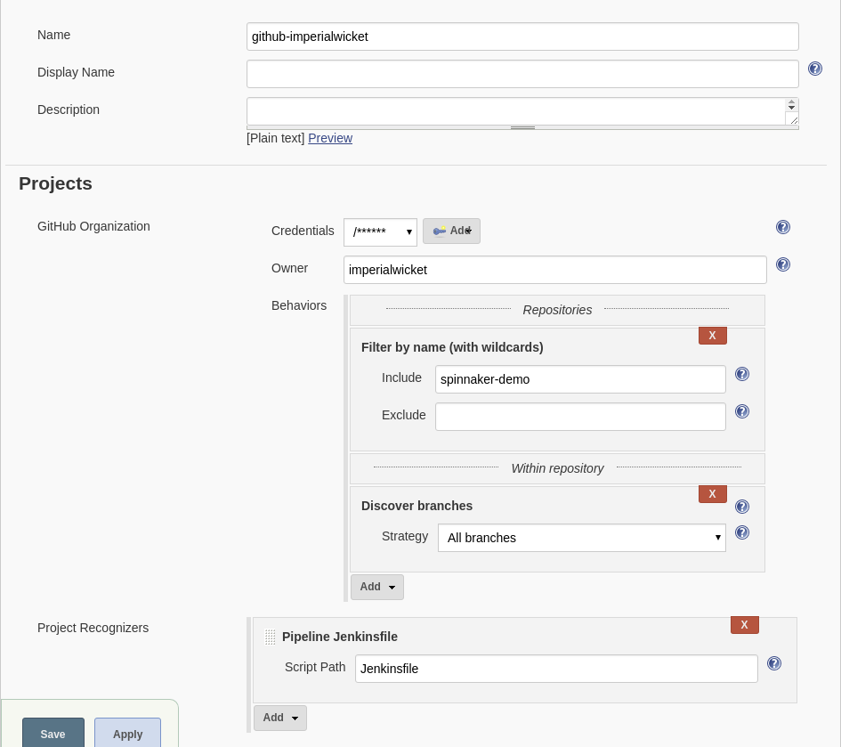 GitHub Organization Config