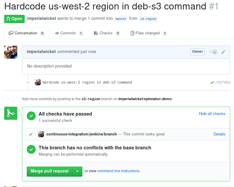 GitHub Pull Request Checks