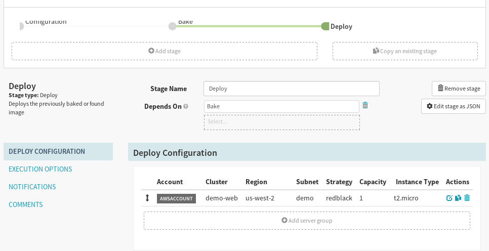 Spinnaker Pipeline Deploy
